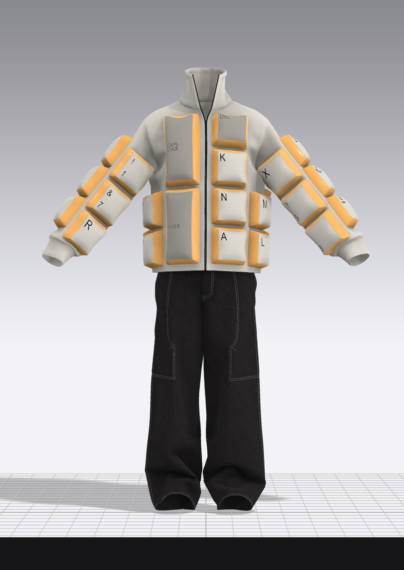 3D garment simulation